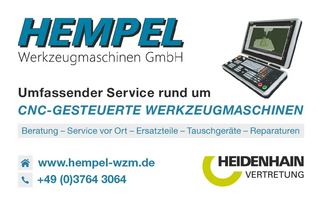 Sponsoring Hempel Werkzeugmaschinen GmbH